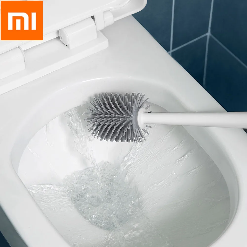 Xiaomi youpin YB-05 Vertical Storage Toilet Cleaning Brush Soft Glue Bristle Toilet Brush and Bracket Set Bathroom Cleaning Tool
Xiaomi youpin YB-05 Vertical Storage Toilet Cleaning Brush Soft Glue Bristle Toilet Brush and Bracket Set Bathroom Cleaning Tool