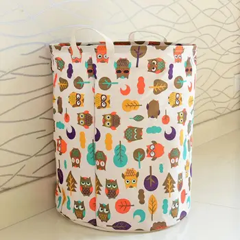 Cartoon Owl Cotton Large Capacity Toys Clothes Laundry Organizer Storage Basket Hot
Cartoon Owl Cotton Large Capacity Toys Clothes Laundry Organizer Storage Basket Hot