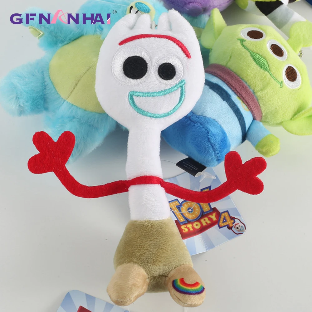 New Movie Toy Story 4 Plush Stuffed Dolls Forky Alien Buzz Lightyear Stuffed Figure Cartoon Gift For Children Kids 15cm
New Movie Toy Story 4 Plush Stuffed Dolls Forky Alien Buzz Lightyear Stuffed Figure Cartoon Gift For Children Kids 15cm
