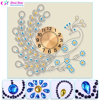 Zhui Satr 2017HOT 5D DIY Diamond Embroidery,Partial,Diamond painting Peacock Clock,Diamonds mosaic,cross stitch,Shiny Rhinestone
Zhui Satr 2017HOT 5D DIY Diamond Embroidery,Partial,Diamond painting Peacock Clock,Diamonds mosaic,cross stitch,Shiny Rhinestone