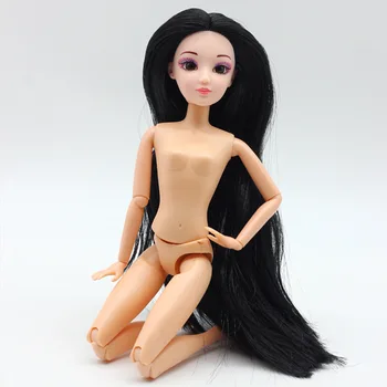 Accessories Body 3D eyes girl Joints Can Change Head Foot Clothes Move American doll Girl Gift Pretend Toy Baby dress up doll
Accessories Body 3D eyes girl Joints Can Change Head Foot Clothes Move American doll Girl Gift Pretend Toy Baby dress up doll