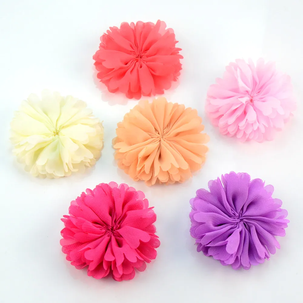 100pcs/lot 6.0cm Artificial Fabric Chiffon Flower for Dress Kids Headband Flower Accessory Hair Floral Flatback TH220
100pcs/lot 6.0cm Artificial Fabric Chiffon Flower for Dress Kids Headband Flower Accessory Hair Floral Flatback TH220