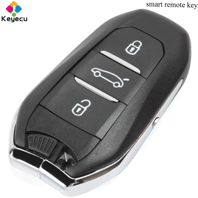 KEYECU Smart Remote Car Key With 434MHz & PCF7945 ID46 Chip - FOB for Citroen C4L 2013-2015 DS5 for Peugeot 508 308 Before 2016
KEYECU Smart Remote Car Key With 434MHz & PCF7945 ID46 Chip - FOB for Citroen C4L 2013-2015 DS5 for Peugeot 508 308 Before 2016