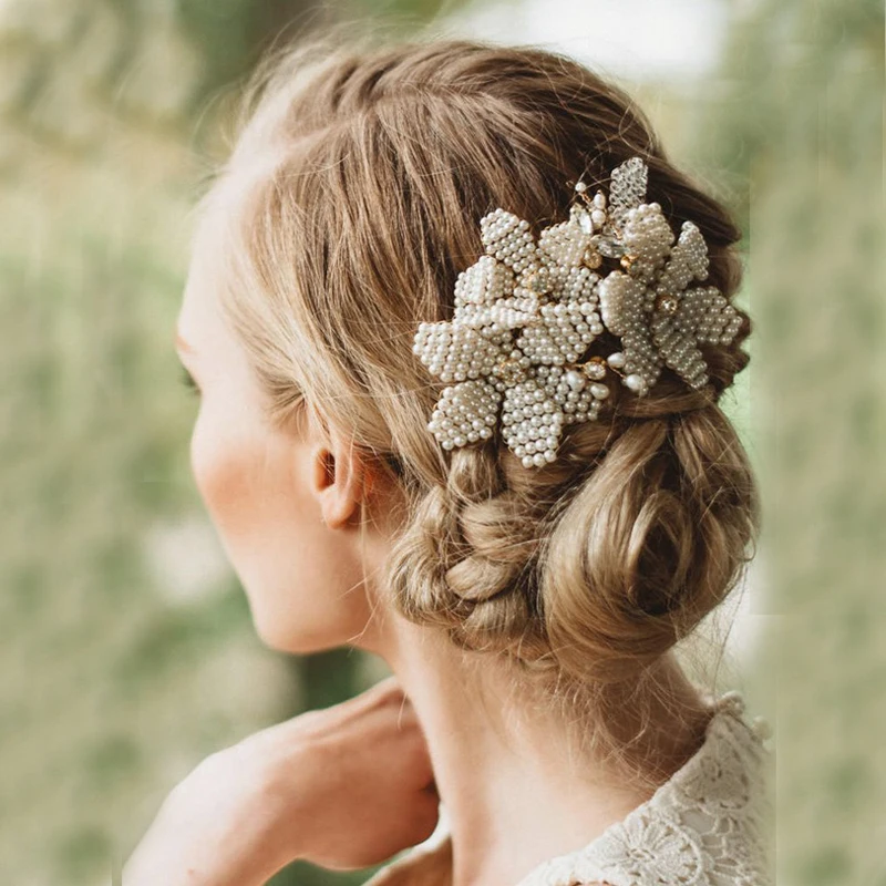 Handmade pearl Bridal Hair Combs Wedding bridal Headpiece Party Prom Hair Jewelry Vintage Hairpins
Handmade pearl Bridal Hair Combs Wedding bridal Headpiece Party Prom Hair Jewelry Vintage Hairpins
