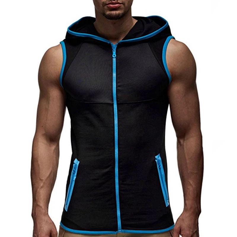 2018 New Gyms Hoodie Men Summer The New trend fashion personality Waistcoat Hoodies Sleeveless vest Black Sweatshirts Casual
2018 New Gyms Hoodie Men Summer The New trend fashion personality Waistcoat Hoodies Sleeveless vest Black Sweatshirts Casual