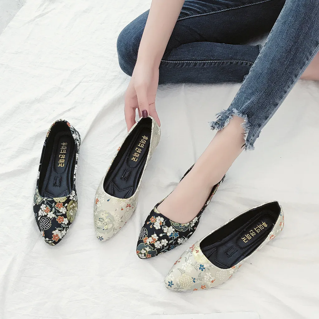 YOUYEDIAN woman shoes casual flat shoes wowen summer Ballerina Ballet Flat Slip On Shoes Women Ladies Slip On Flat #3.5
YOUYEDIAN woman shoes casual flat shoes wowen summer Ballerina Ballet Flat Slip On Shoes Women Ladies Slip On Flat #3.5