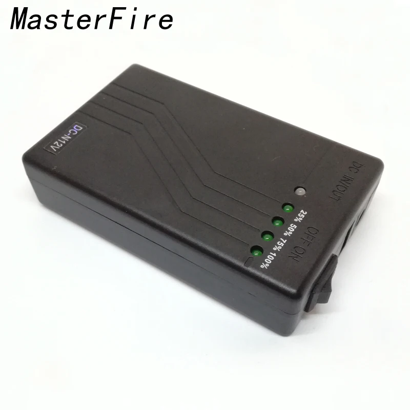 Литий ионный аккумулятор MasterFire Super DC 12 В перезаряжаемые литиевые батареи 3800 мАч/5