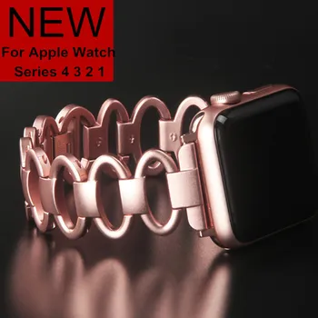 Bracelet for Apple Watch Series 4 3 2 44 mm 40mm Rose Gold Stainless Steel Strap Apple Watch Bands 42mm iWatch Band 38mm Metal
Bracelet for Apple Watch Series 4 3 2 44 mm 40mm Rose Gold Stainless Steel Strap Apple Watch Bands 42mm iWatch Band 38mm Metal
