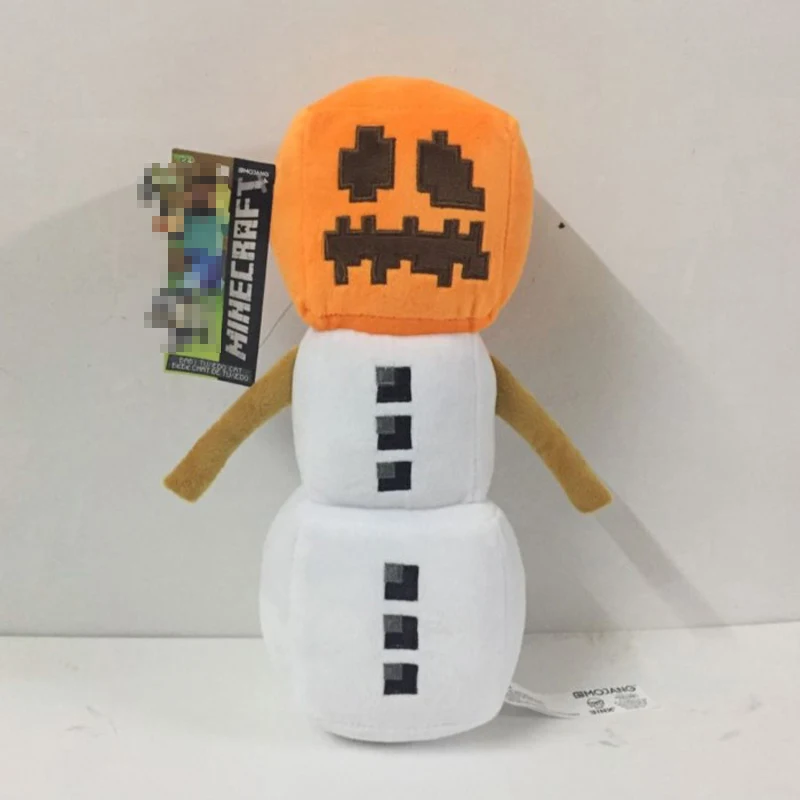 10pcs/lot 18cm Minecraft Snow Golem Plush Toys Doll Minecraft Plush Toy Soft Stuffed Toys Brinquedos for Kids Children Gifts
10pcs/lot 18cm Minecraft Snow Golem Plush Toys Doll Minecraft Plush Toy Soft Stuffed Toys Brinquedos for Kids Children Gifts