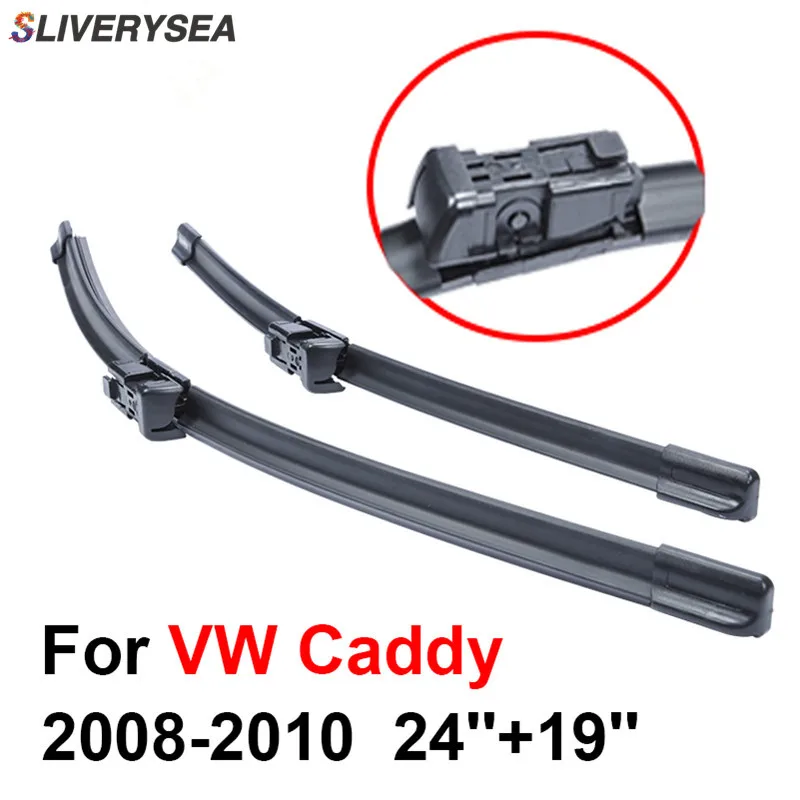 SLIVERYSEA Wiper Blade For VW Caddy 2008-2010 24''+19'' High Quality Iso9000 Natural Rubber Clean Front Windshield CPC106-2
SLIVERYSEA Wiper Blade For VW Caddy 2008-2010 24''+19'' High Quality Iso9000 Natural Rubber Clean Front Windshield CPC106-2