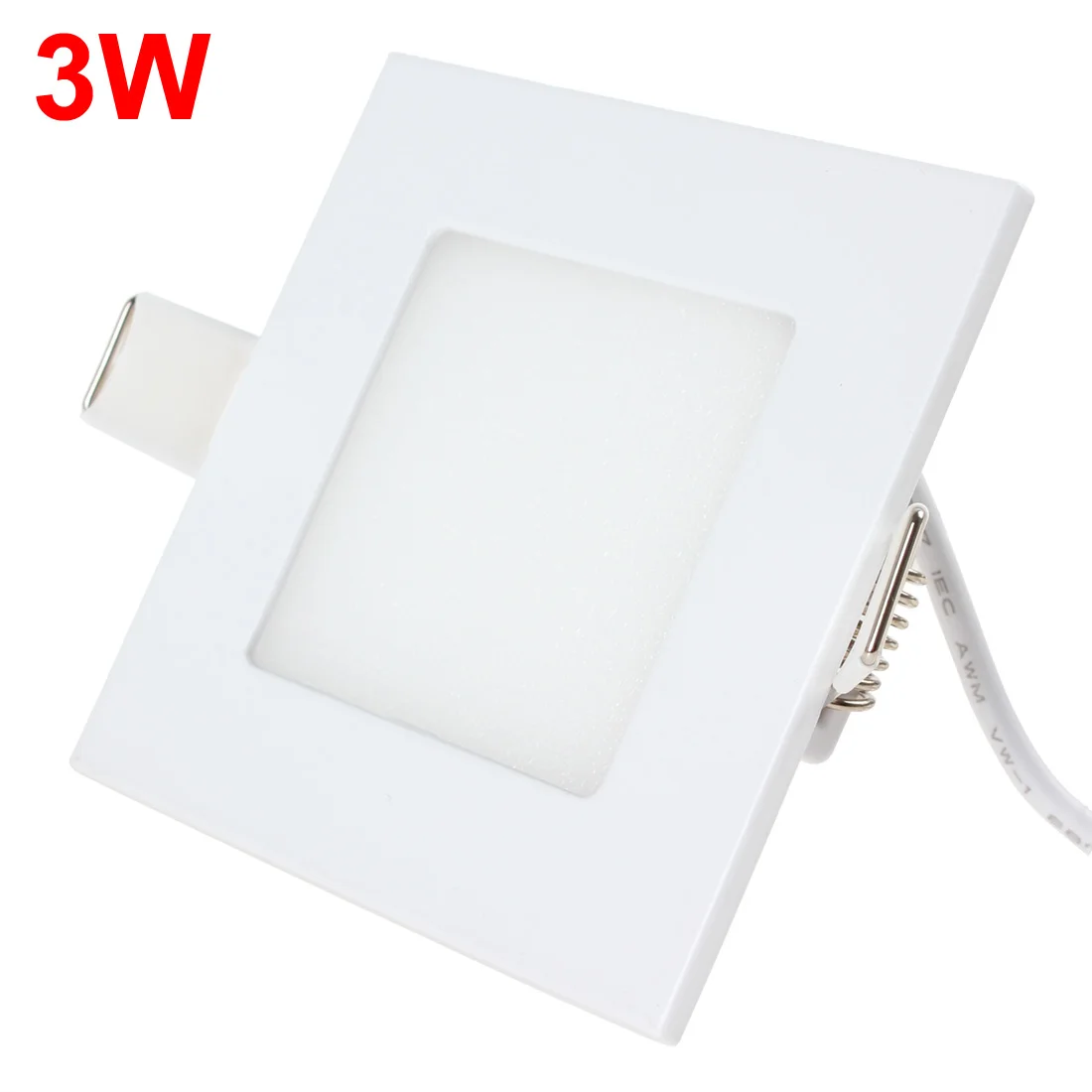 3W Ultra Thin Square LED Panel Light Warm White / White Light Energy Saving Ceiling Lamp
3W Ultra Thin Square LED Panel Light Warm White / White Light Energy Saving Ceiling Lamp