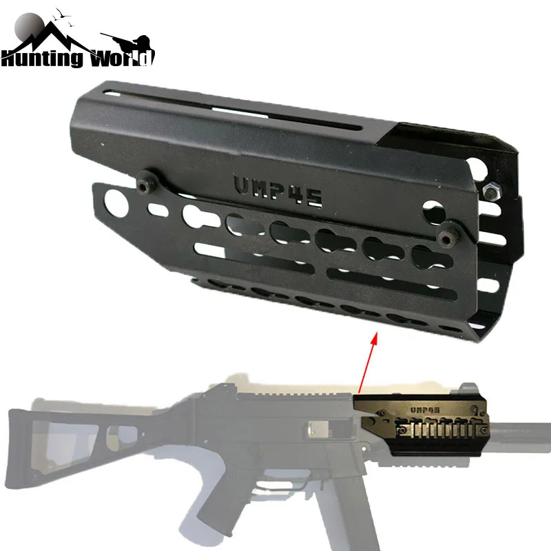 Tactical Two-piece Drop In Free Float Keymod Handguard Scope Sight Mount for Airsoft H&K UMP 45 Hunting Caza Rifle Acessories
Tactical Two-piece Drop In Free Float Keymod Handguard Scope Sight Mount for Airsoft H&K UMP 45 Hunting Caza Rifle Acessories