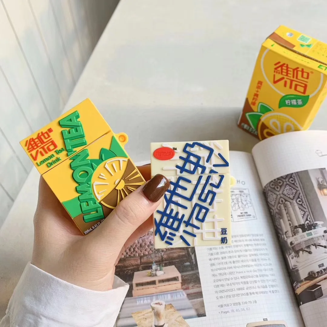 Lemon milk Vita cute shape Text for Airpods 1:1 Ear Pads Charms Silicone Earphone Cables
Lemon milk Vita cute shape Text for Airpods 1:1 Ear Pads Charms Silicone Earphone Cables