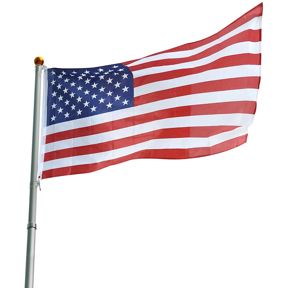 25ft Aluminum Telescopic Flagpole Metal Telescoping Flag Pole Portable Telescopic Extendable Flagpole
25ft Aluminum Telescopic Flagpole Metal Telescoping Flag Pole Portable Telescopic Extendable Flagpole