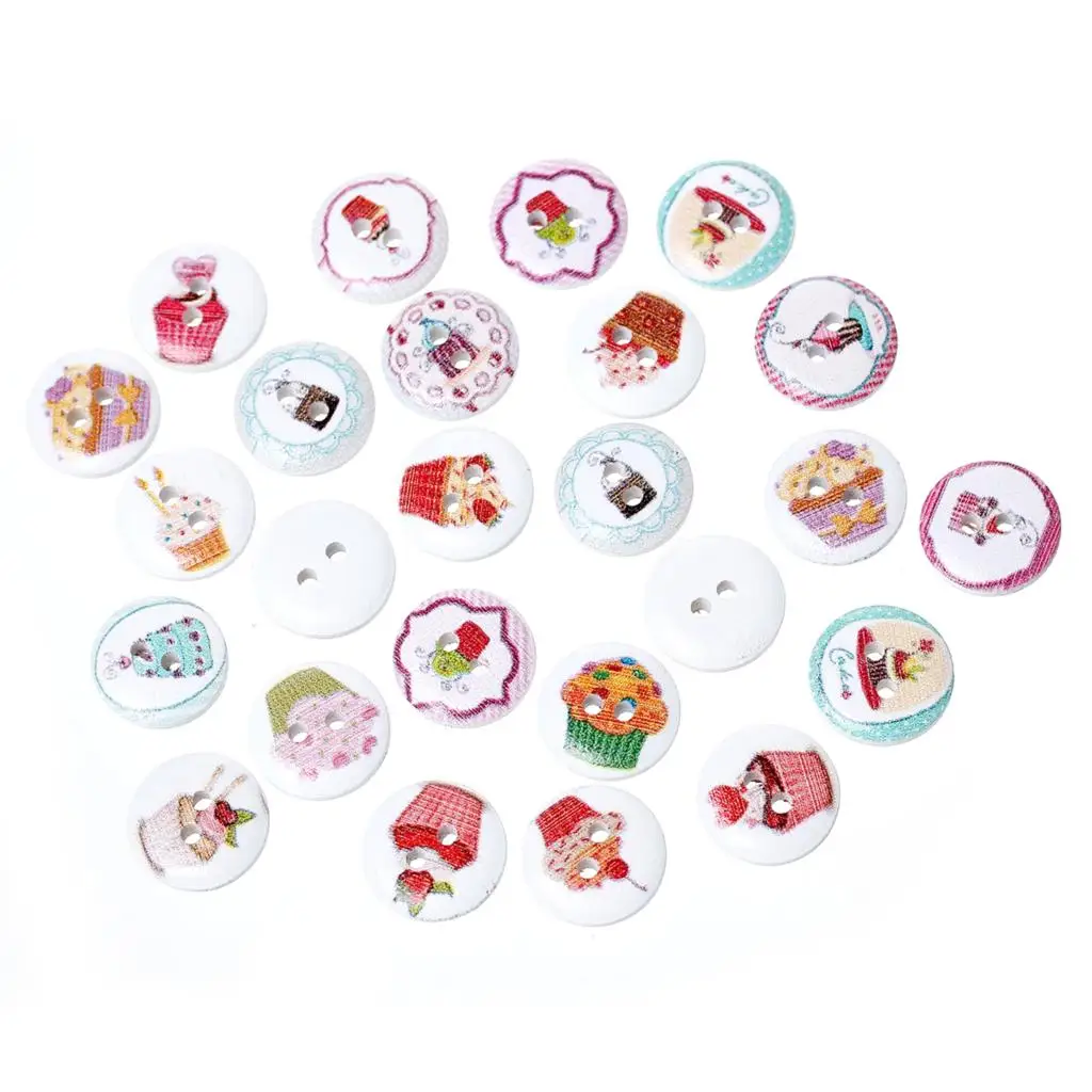 Wood Sewing Button Scrapbooking Round Mixed Two Holes Cake Pattern 15mm( 5/8") Dia, 20 PCs 2015 new
Wood Sewing Button Scrapbooking Round Mixed Two Holes Cake Pattern 15mm( 5/8") Dia, 20 PCs 2015 new
