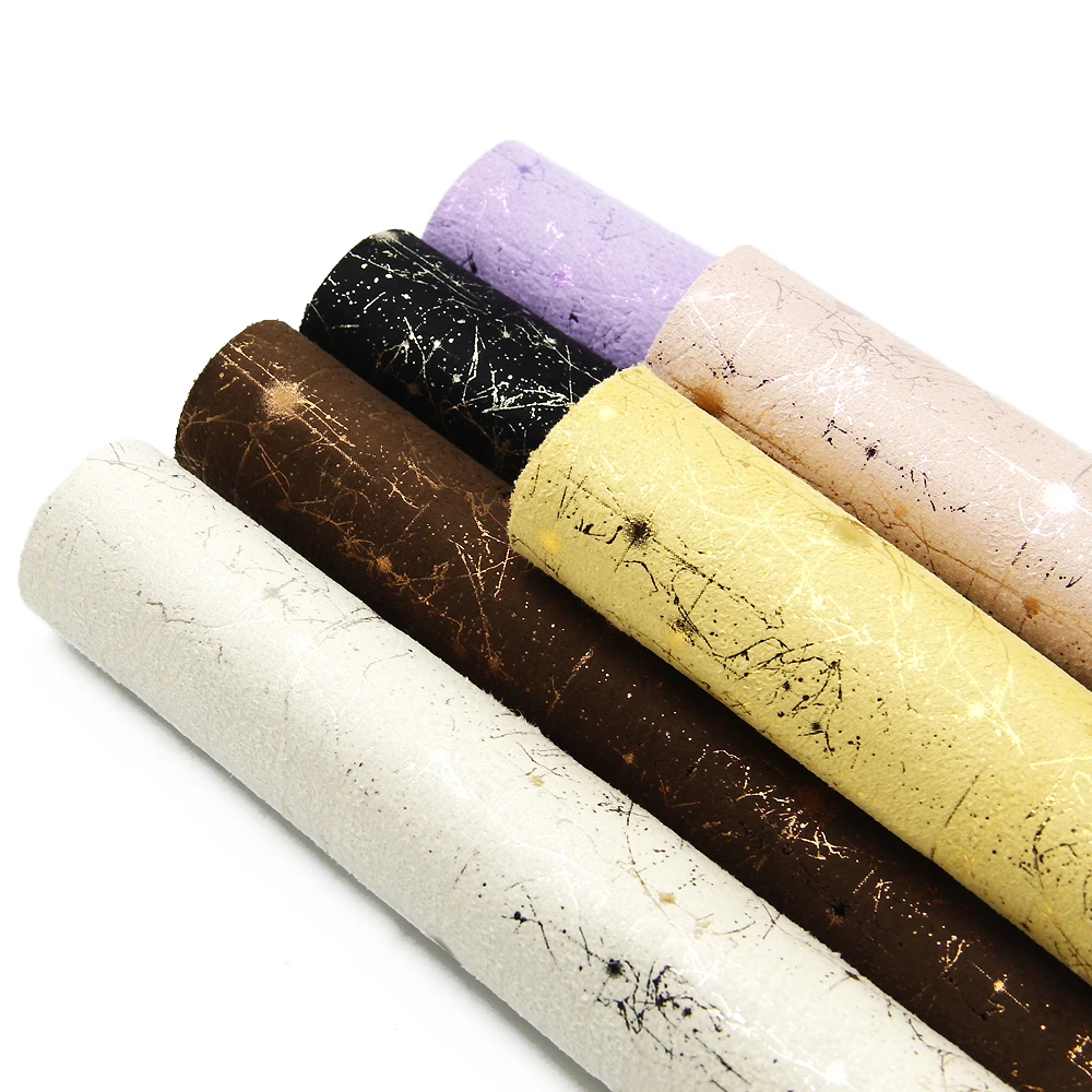 david angie 20*34cm Foil Flocked Faux Artificial Synthetic Leather Fabric,DIY Sewing Garment Knotbow Bag Crafts Material,1Yc4672
david angie 20*34cm Foil Flocked Faux Artificial Synthetic Leather Fabric,DIY Sewing Garment Knotbow Bag Crafts Material,1Yc4672