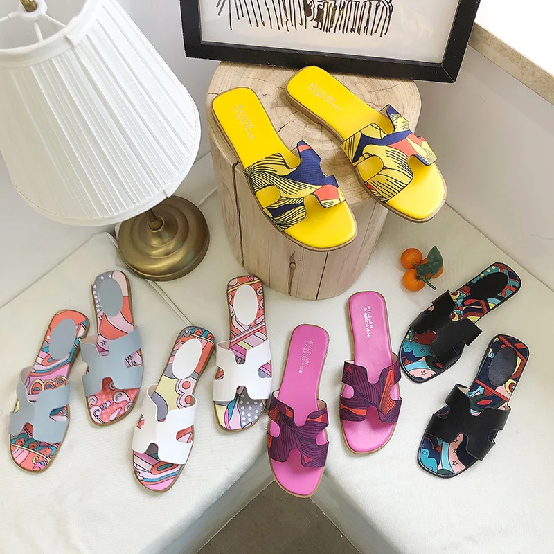 HEE GRAND Womens H Band Sandals 2019 Summer Outdoor Slippers Fashion Print Beach Slippers Casual Flat Summer Shoes 9 XWT1802
HEE GRAND Womens H Band Sandals 2019 Summer Outdoor Slippers Fashion Print Beach Slippers Casual Flat Summer Shoes 9 XWT1802