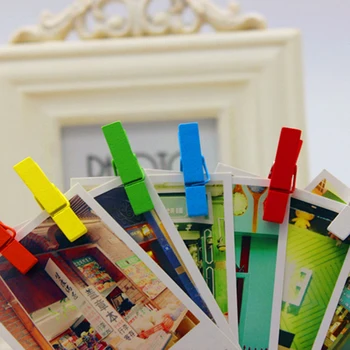 FangNymph 10pcs/pack Colorful Mini Wooden Clips Decorations Paper Photo Clothes Spring Clips Two Model Options (S/L)
FangNymph 10pcs/pack Colorful Mini Wooden Clips Decorations Paper Photo Clothes Spring Clips Two Model Options (S/L)