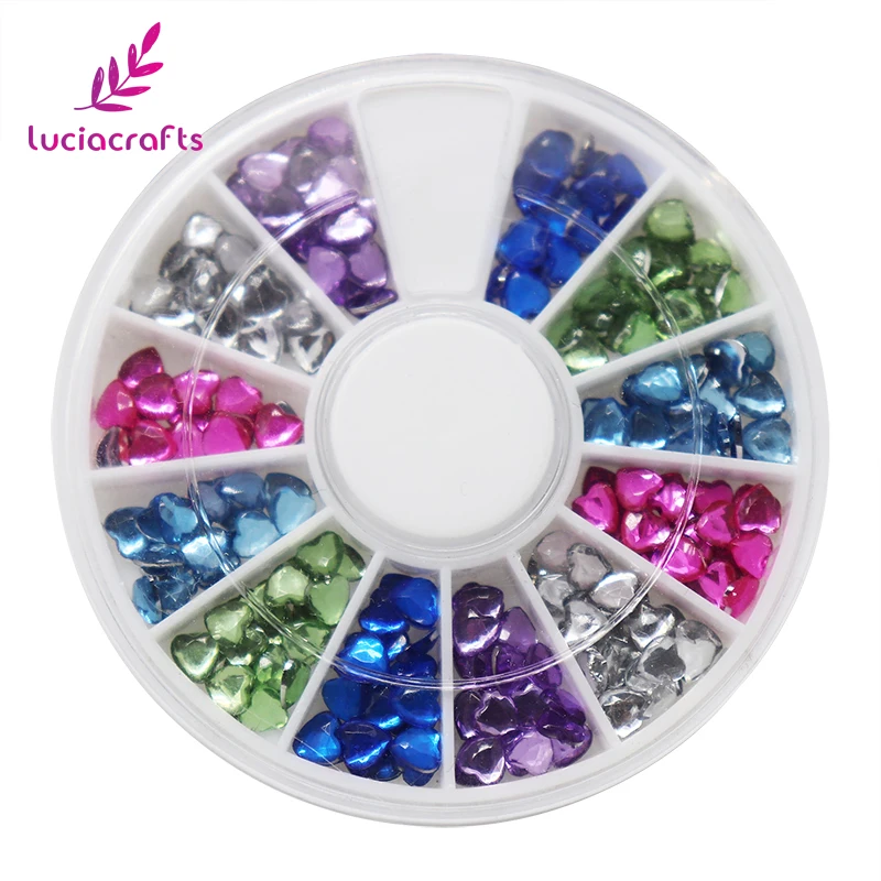 Lucia Craft 1box/lot(240pcs/lot) 4mm Heart Shape Flatback Rhinestone Crystal Nail Garment Deaddress Decor DIY Crafts F1002
Lucia Craft 1box/lot(240pcs/lot) 4mm Heart Shape Flatback Rhinestone Crystal Nail Garment Deaddress Decor DIY Crafts F1002
