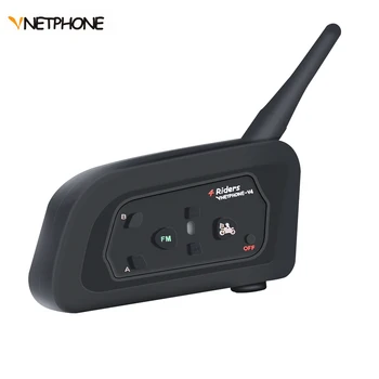 1pcs Vnetphone V4 Helmet Intercom Headset 1200M 4 Riders Intercomunicador Motorcycle Bluetooth Wireless Interphone With FM Radio
1pcs Vnetphone V4 Helmet Intercom Headset 1200M 4 Riders Intercomunicador Motorcycle Bluetooth Wireless Interphone With FM Radio