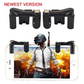 Mobile Game Fire Button Aim Key Smart phone Mobile Game Trigger L1R1 Shooter Controller for PUBG for Knives Out Gaming Accessory
Mobile Game Fire Button Aim Key Smart phone Mobile Game Trigger L1R1 Shooter Controller for PUBG for Knives Out Gaming Accessory