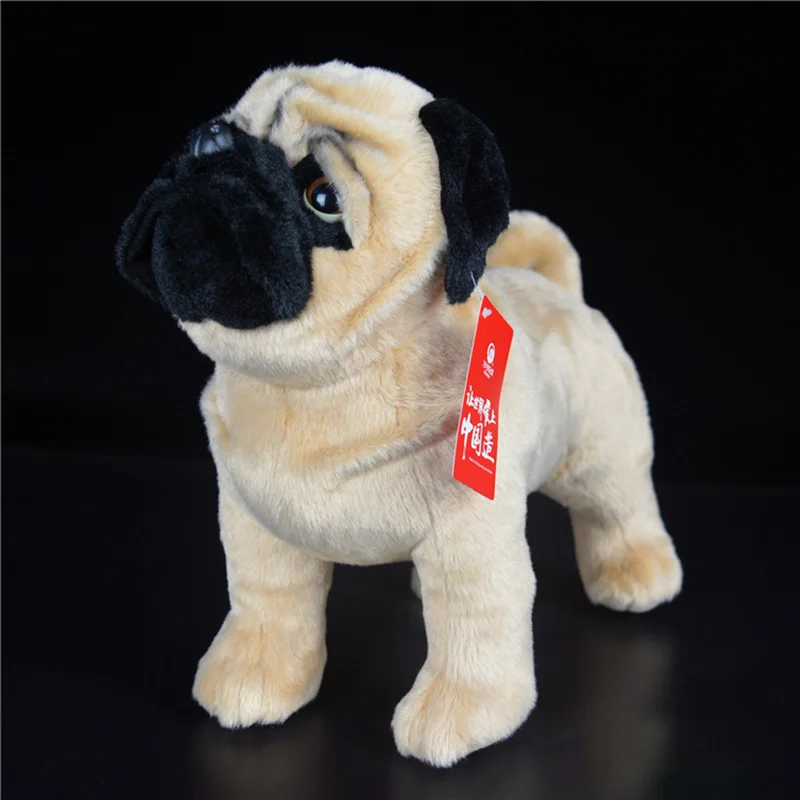 29cm Standing Real Life Pug Plush Toy Cute Lifelike Dog Puppy Stuffed Animal Toys Birthday Christmas Gifts For Children
29cm Standing Real Life Pug Plush Toy Cute Lifelike Dog Puppy Stuffed Animal Toys Birthday Christmas Gifts For Children