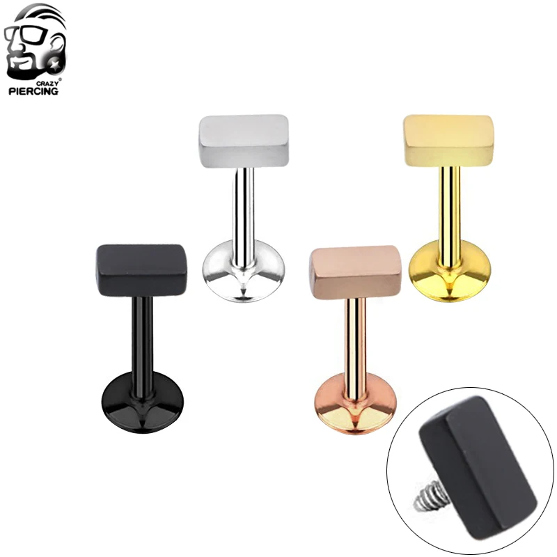 2017 New Product Internally Thread Cartilage Screw Labret Lip Piercing Stud Ring Ear Helix Tragus Cartilage Jewelry
2017 New Product Internally Thread Cartilage Screw Labret Lip Piercing Stud Ring Ear Helix Tragus Cartilage Jewelry