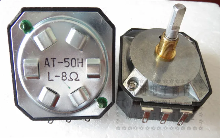 Imported Taiwan 8R Acoustic Potentiometer AT-50HL-8 R AT-50HL-8R AT-50HL Treble Attenuator Handle Length 25MM switch
Imported Taiwan 8R Acoustic Potentiometer AT-50HL-8 R AT-50HL-8R AT-50HL Treble Attenuator Handle Length 25MM switch