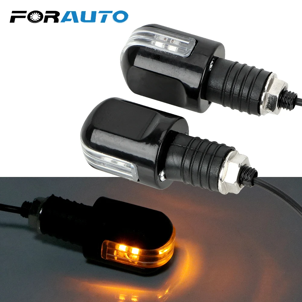 FORAUTO 2 pieces/set Motorcycle Handlebar Light Motorbike Indicator Blinker Lamp LED Turn Signal Lights Universal
FORAUTO 2 pieces/set Motorcycle Handlebar Light Motorbike Indicator Blinker Lamp LED Turn Signal Lights Universal