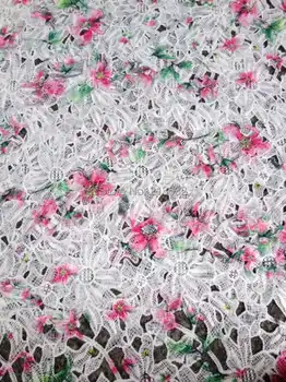 5 yards for each ! Free shipping! Wholesale price colorful flower pattern High quality Guipure lace fabric for beauty lady dress
5 yards for each ! Free shipping! Wholesale price colorful flower pattern High quality Guipure lace fabric for beauty lady dress