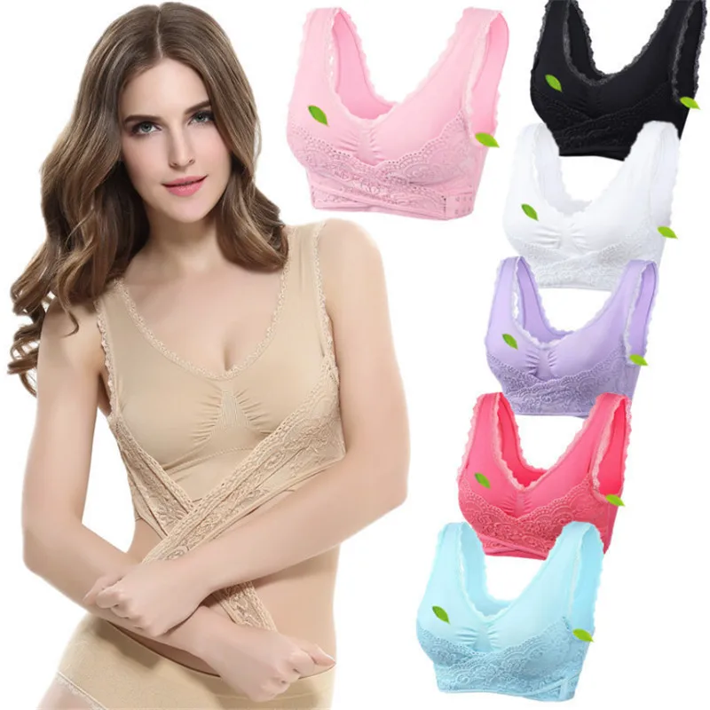 Novel Style Front Cross Buckle Sports Bra U Model Beauty Back Underwear Womens Wireless Running Bras
Novel Style Front Cross Buckle Sports Bra U Model Beauty Back Underwear Womens Wireless Running Bras