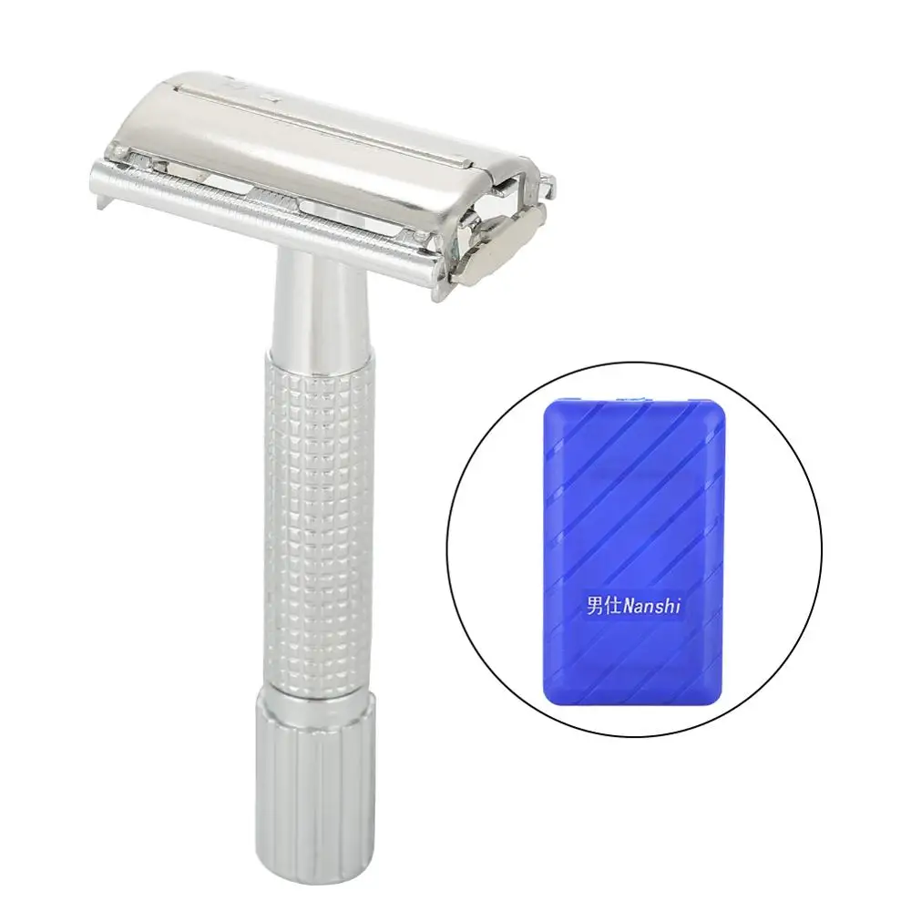Manual Mens Shaving Razor Classic Straight Safety Razor Double Edge Blade Beard sharp Razor Body Face Beard Shaver with Case
Manual Mens Shaving Razor Classic Straight Safety Razor Double Edge Blade Beard sharp Razor Body Face Beard Shaver with Case