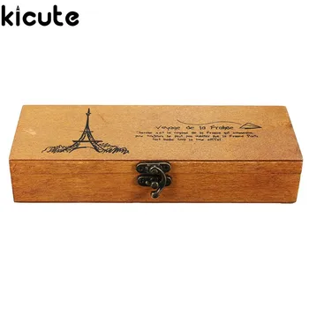 Kicute Vintage Multifunction Wooden Pencil Case Stationery Storage Box Cosmetic Box Children Kid Prize Gift School Stationery
Kicute Vintage Multifunction Wooden Pencil Case Stationery Storage Box Cosmetic Box Children Kid Prize Gift School Stationery