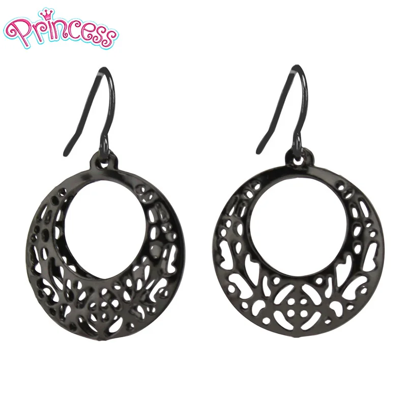 2019 New Hot Women's Fashion Hollow Out Round Gold Silver Black Dangle Earring For Women Lady Girl Jewelry ZF01
2019 New Hot Women's Fashion Hollow Out Round Gold Silver Black Dangle Earring For Women Lady Girl Jewelry ZF01