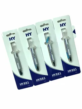 High Performance Nanometer Thermal Grease HY881 for Power LED CPU PC 2G Thermal Compound paste High-end customers preferred
High Performance Nanometer Thermal Grease HY881 for Power LED CPU PC 2G Thermal Compound paste High-end customers preferred
