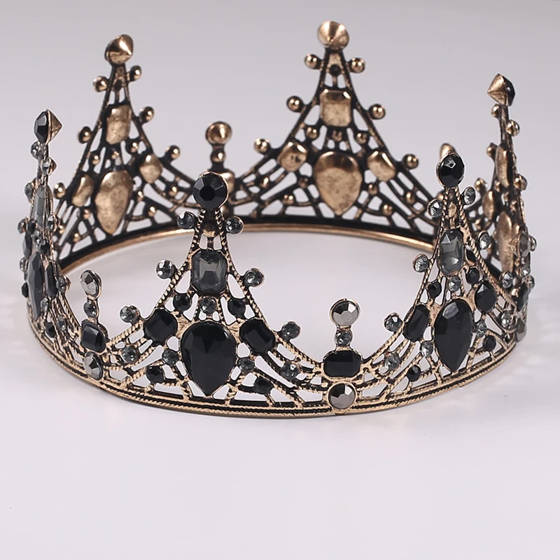 2019 New Arrival Baroque Black Samll Crown Bride Wedding Tiaras Headpieces Children Party Birthday Crown Bridal Hair Accessories
2019 New Arrival Baroque Black Samll Crown Bride Wedding Tiaras Headpieces Children Party Birthday Crown Bridal Hair Accessories