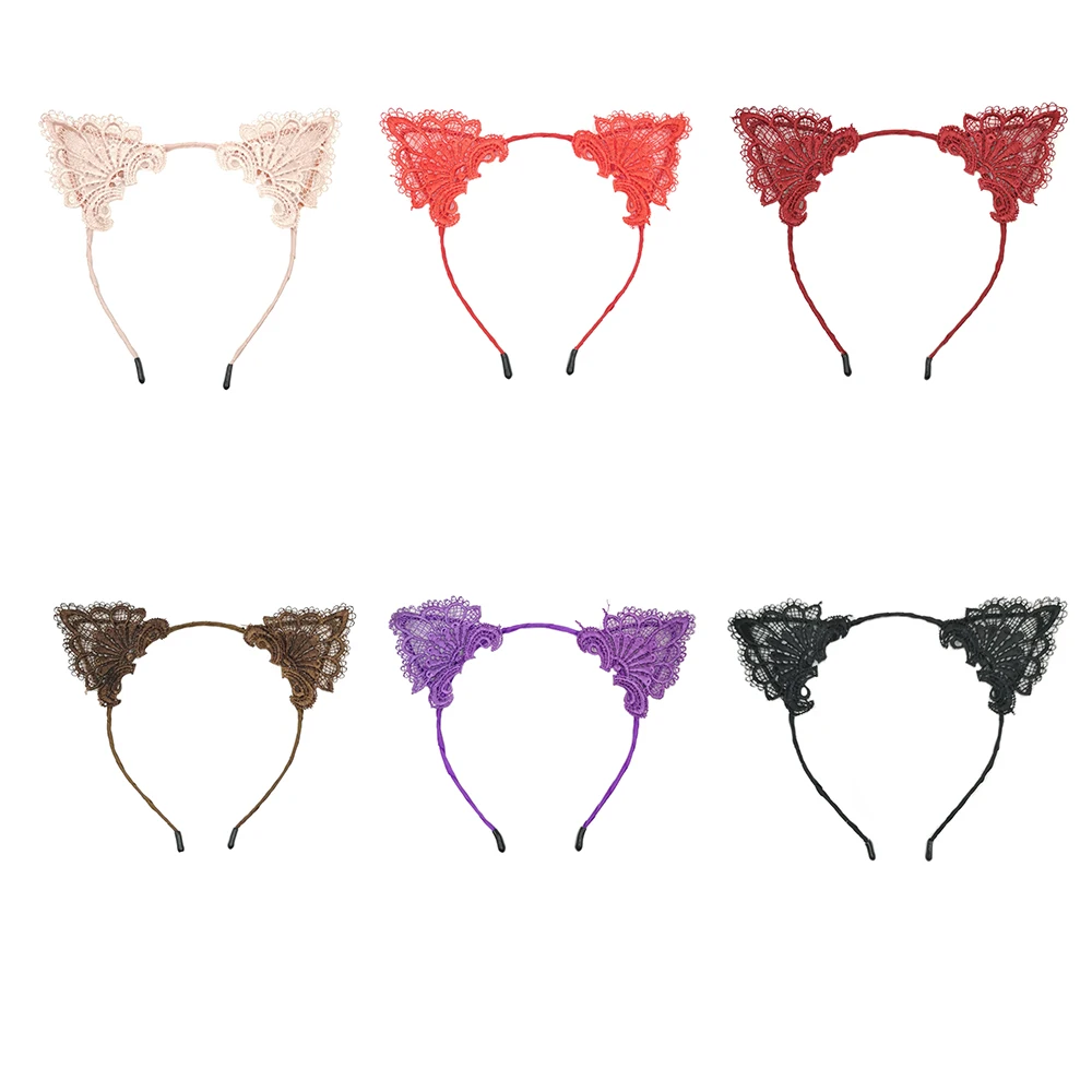 5PCS Cat Ears Hair Accessories For Women Hairbands Lace Sexy Lady Photography Cosplay Deoration For Party Girl Hairbands
5PCS Cat Ears Hair Accessories For Women Hairbands Lace Sexy Lady Photography Cosplay Deoration For Party Girl Hairbands