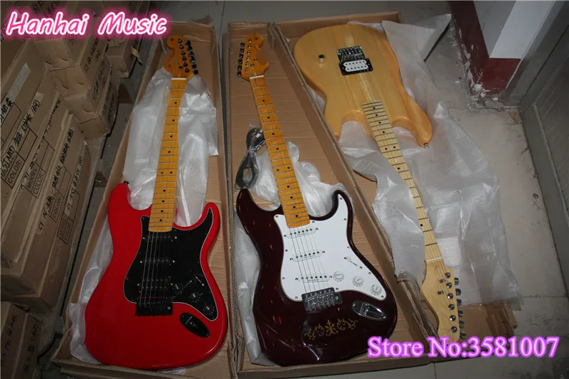 Electric Guitar,1 Red Color with Vintage Maple Fingerboard,Reddish Brown Color In Old Style,3 Natural wood Color Guitar
Electric Guitar,1 Red Color with Vintage Maple Fingerboard,Reddish Brown Color In Old Style,3 Natural wood Color Guitar