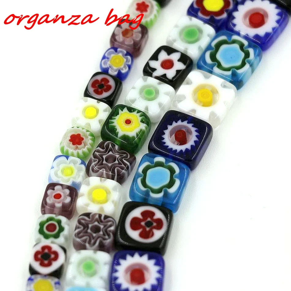 Hot ! 15 pcs 6mm & 8mm & 10mm A square Millefiori Glass Beads Fit Beaded Bracelet nm96
Hot ! 15 pcs 6mm & 8mm & 10mm A square Millefiori Glass Beads Fit Beaded Bracelet nm96
