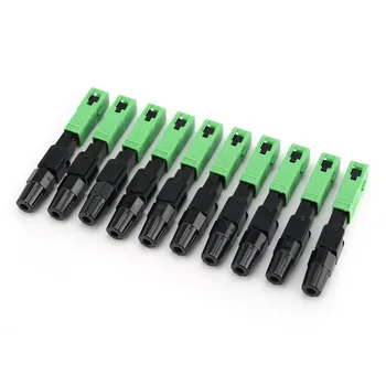 10Pcs SC/APC Fiber Optic Connector FTTH Embedded Single Mode Assembly Fiber Optic Quick Connector Fiber Optic Fast Connector
10Pcs SC/APC Fiber Optic Connector FTTH Embedded Single Mode Assembly Fiber Optic Quick Connector Fiber Optic Fast Connector