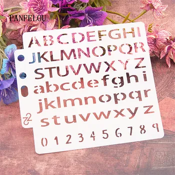 English alphabet scrapbook stencils spray plastic mold shield DIY cake hollow Embellishment printing lace ruler valentine
English alphabet scrapbook stencils spray plastic mold shield DIY cake hollow Embellishment printing lace ruler valentine