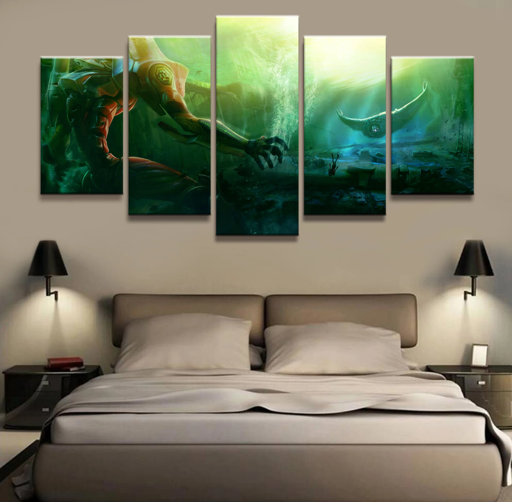 5 Piece NEON GENESIS EVANGELION EVA Anime Poster Wall Pictures for Home Decor Poster Artwork Wall Decor Canvas Wholesale
5 Piece NEON GENESIS EVANGELION EVA Anime Poster Wall Pictures for Home Decor Poster Artwork Wall Decor Canvas Wholesale
