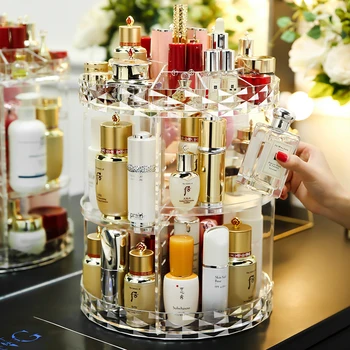 360 Degrees Rotating Spinning Cosmetics Storage Box Clear Detachable Spinning cosmetics makeup organizer storage box holder box
360 Degrees Rotating Spinning Cosmetics Storage Box Clear Detachable Spinning cosmetics makeup organizer storage box holder box