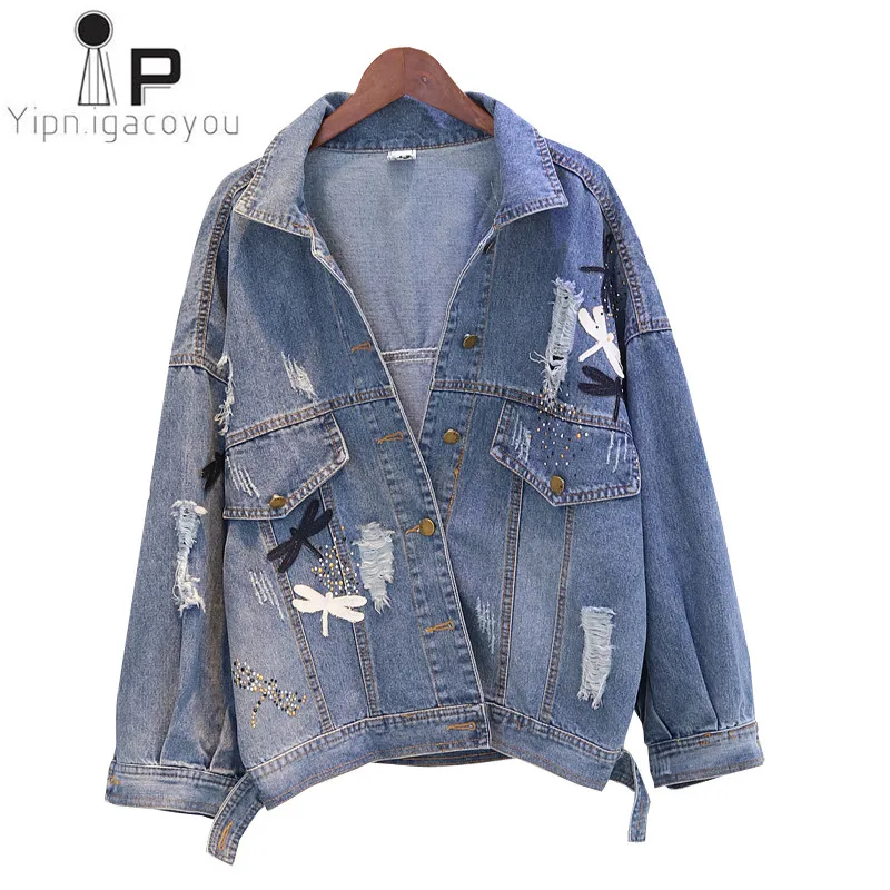 Harajuku Denim Jacket For Women Tops 2019 New Ladies Autumn Big size Jeans Jacket Women Basic Coat Student Casual Ladies Clothes
Harajuku Denim Jacket For Women Tops 2019 New Ladies Autumn Big size Jeans Jacket Women Basic Coat Student Casual Ladies Clothes