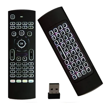 Universal Air Mouse Backlight Wireless Keyboard 2.4G Remote Control IR Learning Fly Air Mouse Backlit For Android TV Box PC
Universal Air Mouse Backlight Wireless Keyboard 2.4G Remote Control IR Learning Fly Air Mouse Backlit For Android TV Box PC