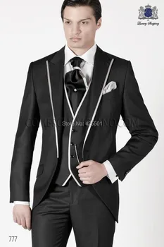 2020 New Fashion Casual Black Men's Suit 3 Pieces Groom Suit Wedding Slim Fit Dress Groom Tuxedo For Men (Coat+Pants+Vest)
2020 New Fashion Casual Black Men's Suit 3 Pieces Groom Suit Wedding Slim Fit Dress Groom Tuxedo For Men (Coat+Pants+Vest)