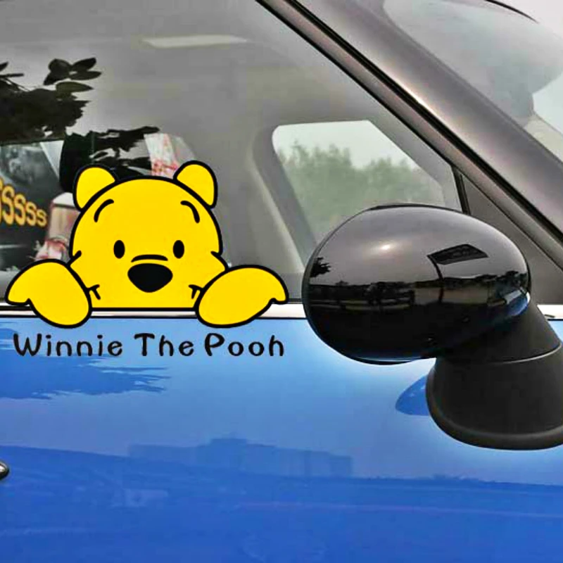 Volkrays Car Sticker Accessories Cartoon Winnie Pooh Peeking Decal Decoration for Motorcycle Hyundai Volkswagen Fridge Wardrobe
Volkrays Car Sticker Accessories Cartoon Winnie Pooh Peeking Decal Decoration for Motorcycle Hyundai Volkswagen Fridge Wardrobe