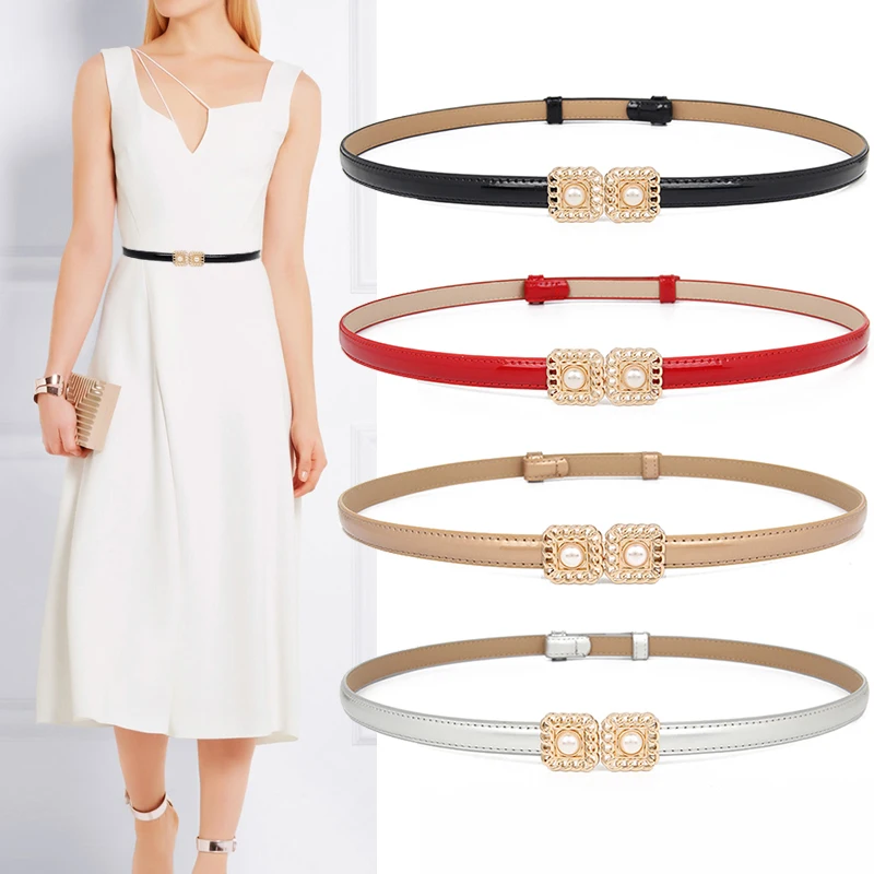 New Design waistbands Fashion Women's cummerbund thin black Genuine Leather Female HOT gold adjust pearl Waistband Fancy Vintage
New Design waistbands Fashion Women's cummerbund thin black Genuine Leather Female HOT gold adjust pearl Waistband Fancy Vintage