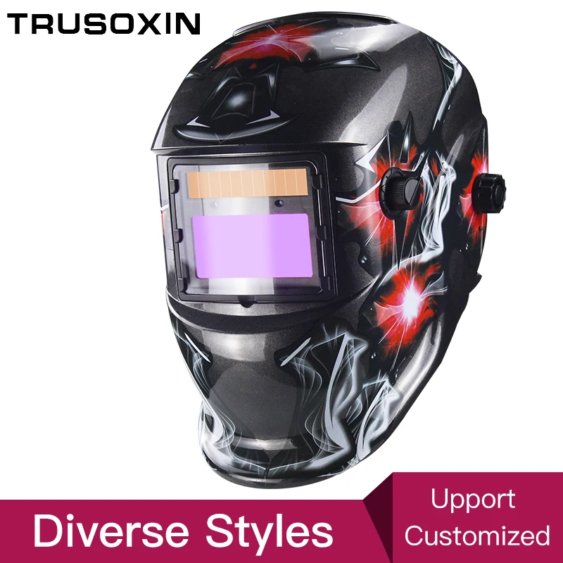 Solar Auto Darkening Electric Wlding Mask/Helmet/Welder Cap/Welding Lens/Eyes Mask for Welding Machine and Plasma Cutting Tool
Solar Auto Darkening Electric Wlding Mask/Helmet/Welder Cap/Welding Lens/Eyes Mask for Welding Machine and Plasma Cutting Tool