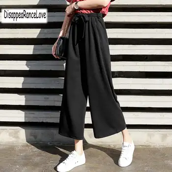 Disappearancelove 2019 Women Black high waist pants casual loose pants wide leg women pants for wholesale and Trousers women
Disappearancelove 2019 Women Black high waist pants casual loose pants wide leg women pants for wholesale and Trousers women